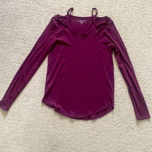 LOFT off the shoulder top